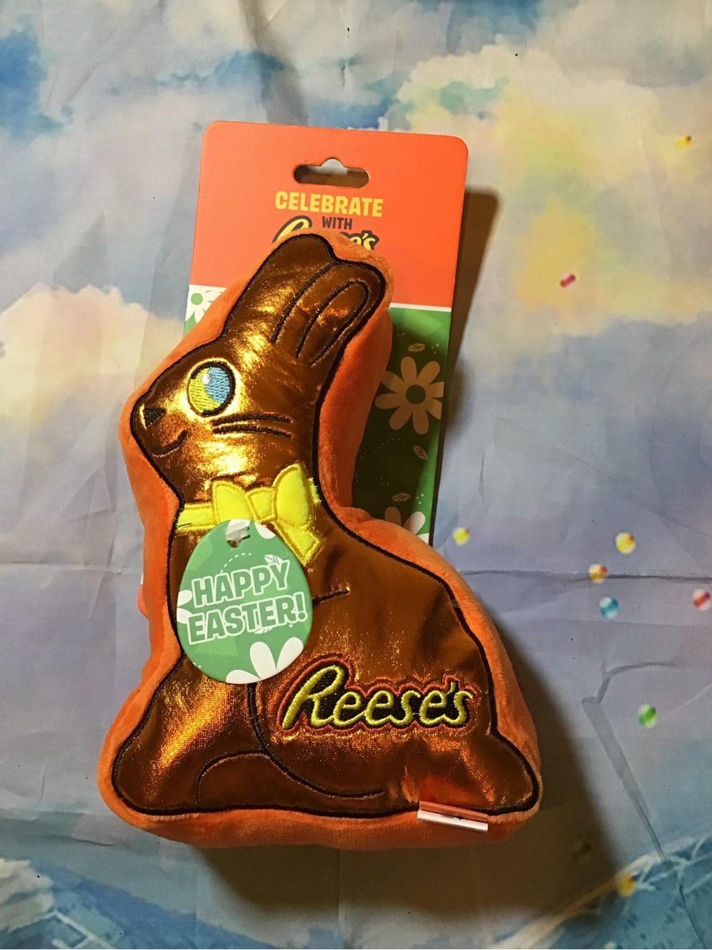 Reese bunny dog toy -new